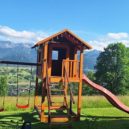 Domki Widokowe Wooden Luxury Chalet & Jacuzzi Zab Exteriér fotografie
