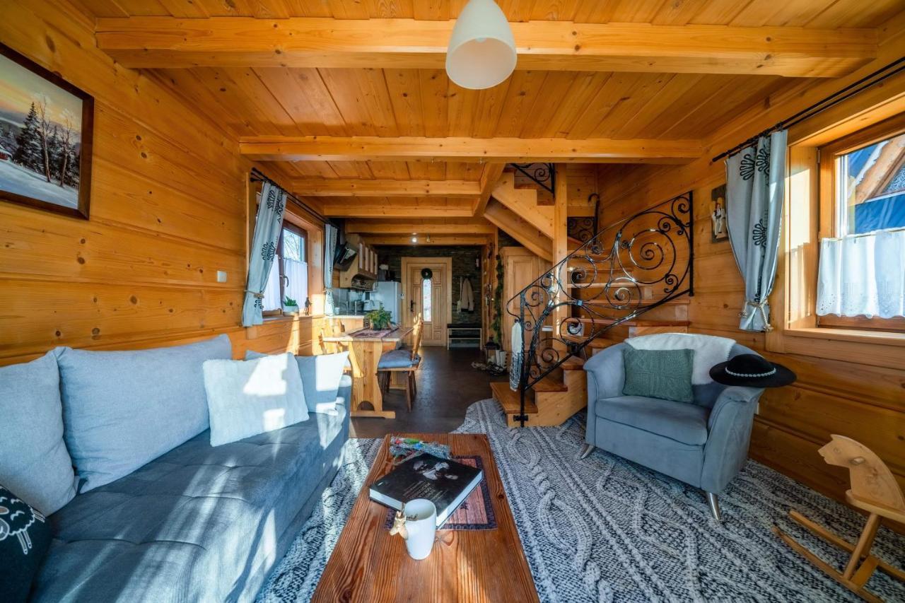 Domki Widokowe Wooden Luxury Chalet & Jacuzzi Zab Exteriér fotografie