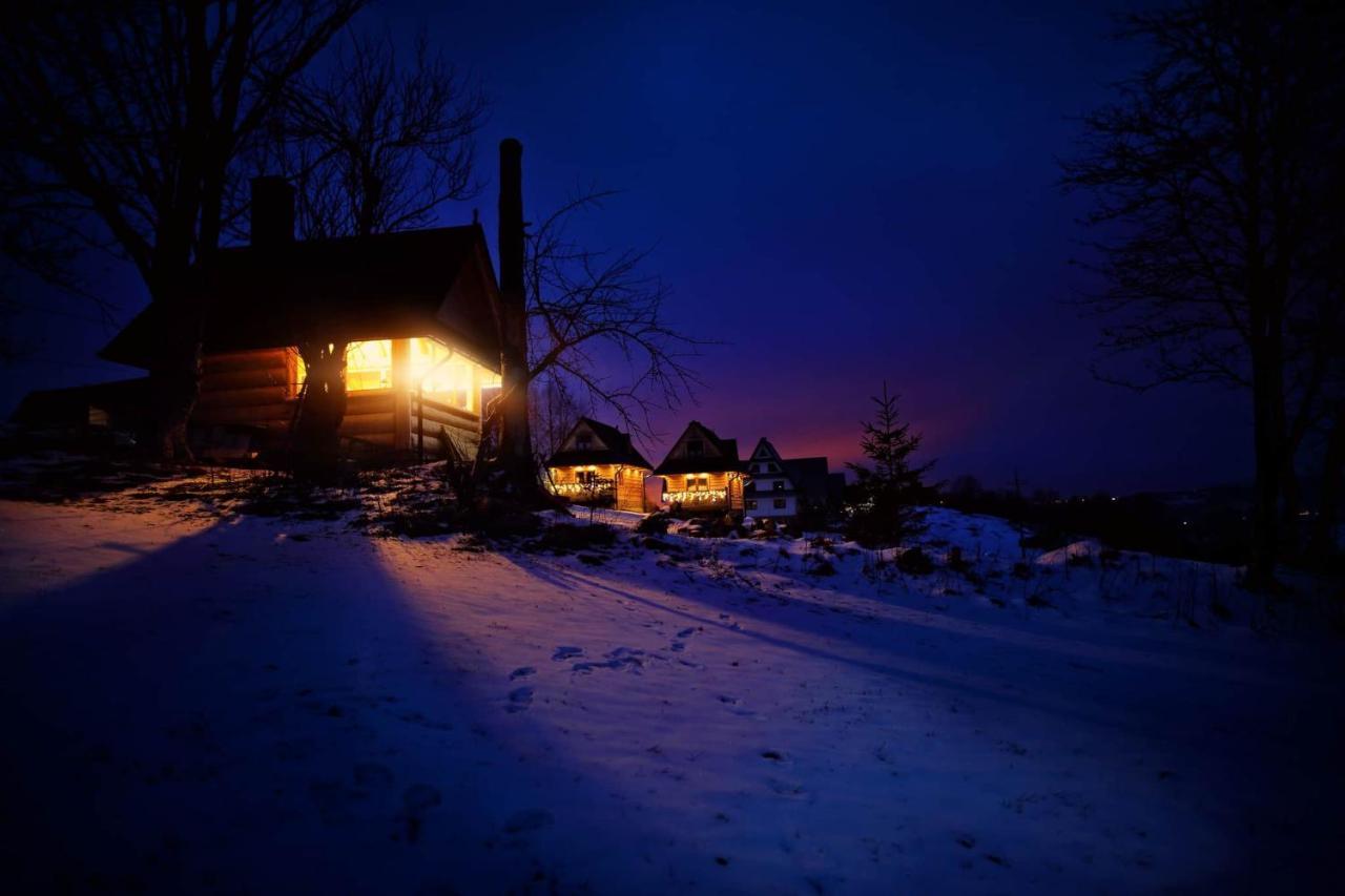 Domki Widokowe Wooden Luxury Chalet & Jacuzzi Zab Exteriér fotografie