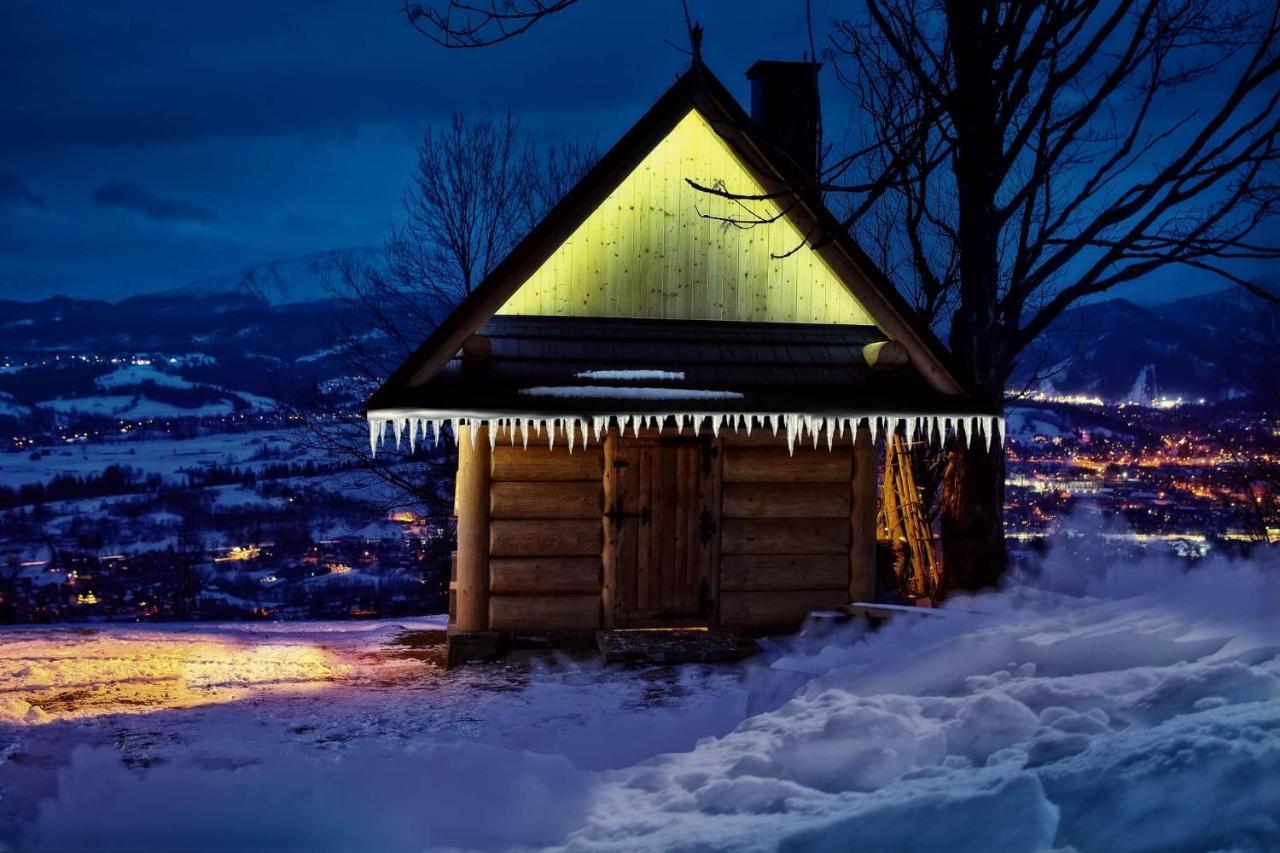 Domki Widokowe Wooden Luxury Chalet & Jacuzzi Zab Exteriér fotografie