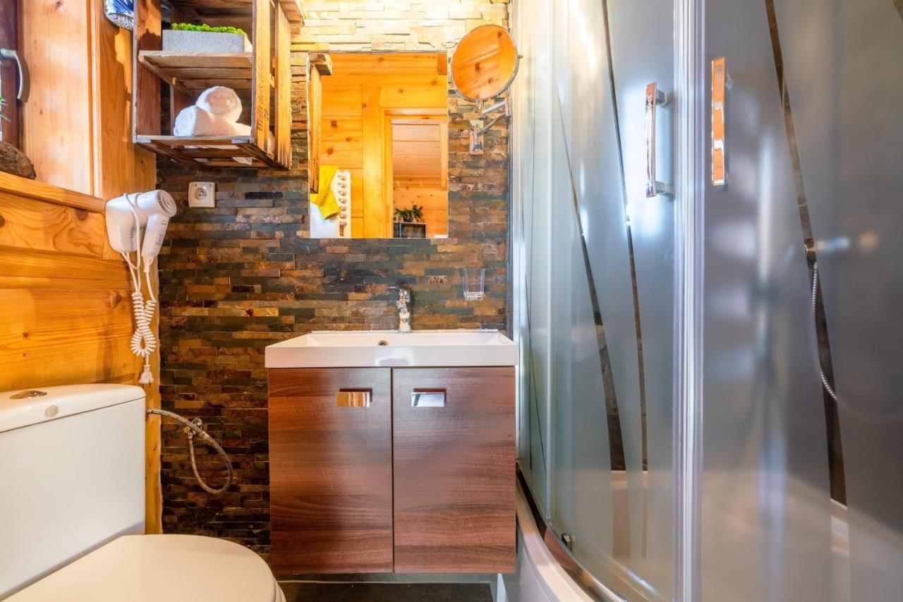 Domki Widokowe Wooden Luxury Chalet & Jacuzzi Zab Exteriér fotografie