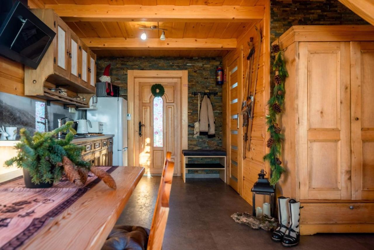 Domki Widokowe Wooden Luxury Chalet & Jacuzzi Zab Exteriér fotografie