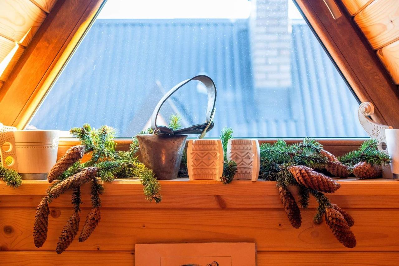 Domki Widokowe Wooden Luxury Chalet & Jacuzzi Zab Exteriér fotografie