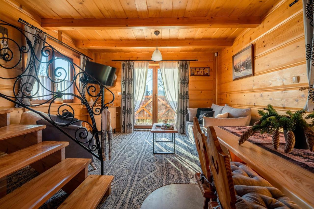 Domki Widokowe Wooden Luxury Chalet & Jacuzzi Zab Exteriér fotografie