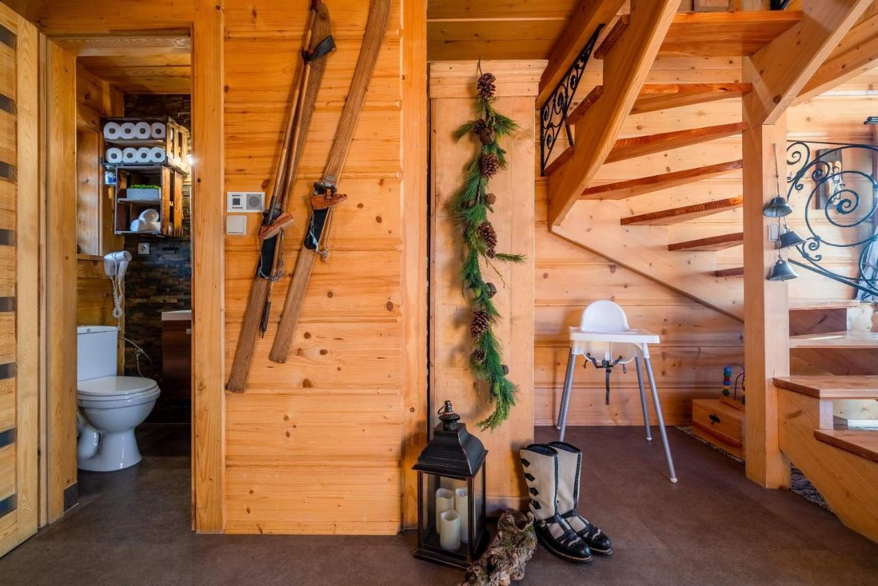 Domki Widokowe Wooden Luxury Chalet & Jacuzzi Zab Exteriér fotografie
