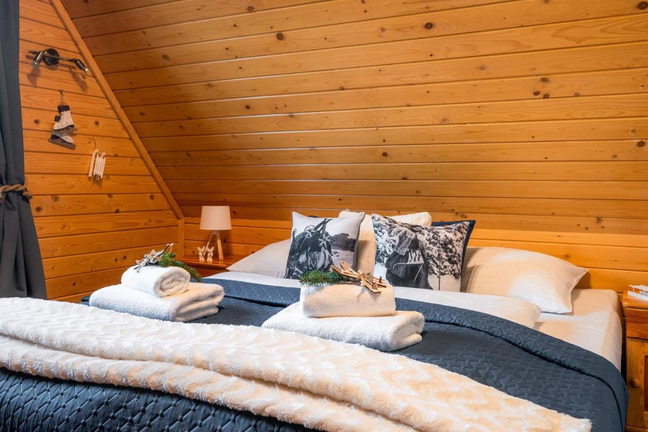 Domki Widokowe Wooden Luxury Chalet & Jacuzzi Zab Exteriér fotografie