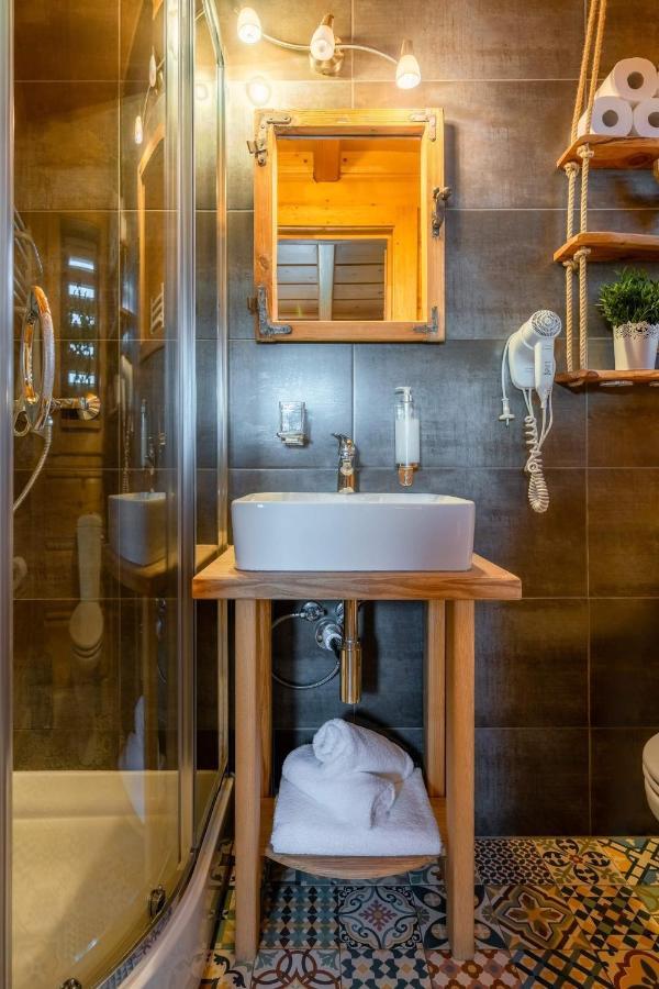 Domki Widokowe Wooden Luxury Chalet & Jacuzzi Zab Exteriér fotografie