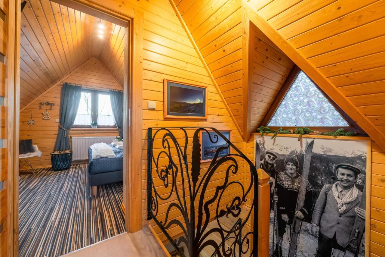 Domki Widokowe Wooden Luxury Chalet & Jacuzzi Zab Exteriér fotografie