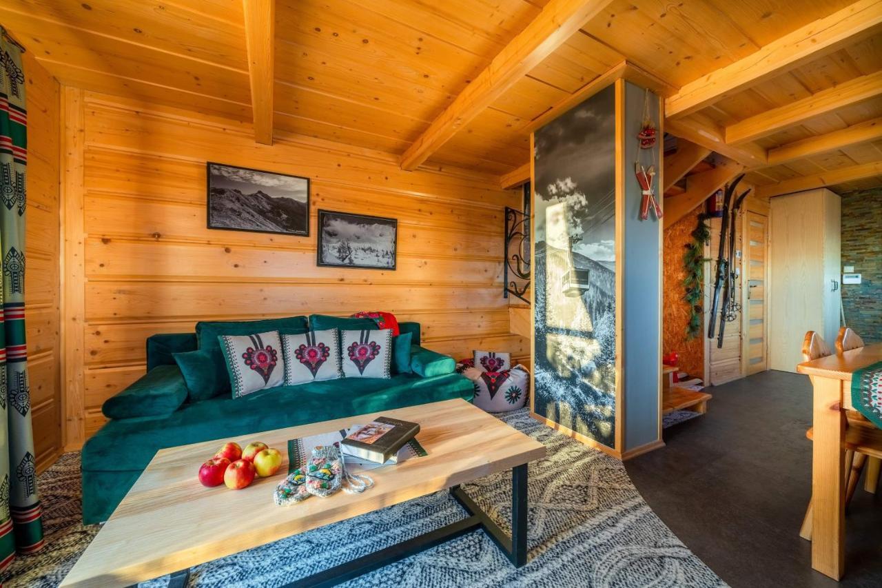 Domki Widokowe Wooden Luxury Chalet & Jacuzzi Zab Exteriér fotografie