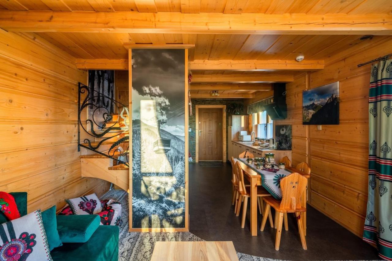 Domki Widokowe Wooden Luxury Chalet & Jacuzzi Zab Exteriér fotografie