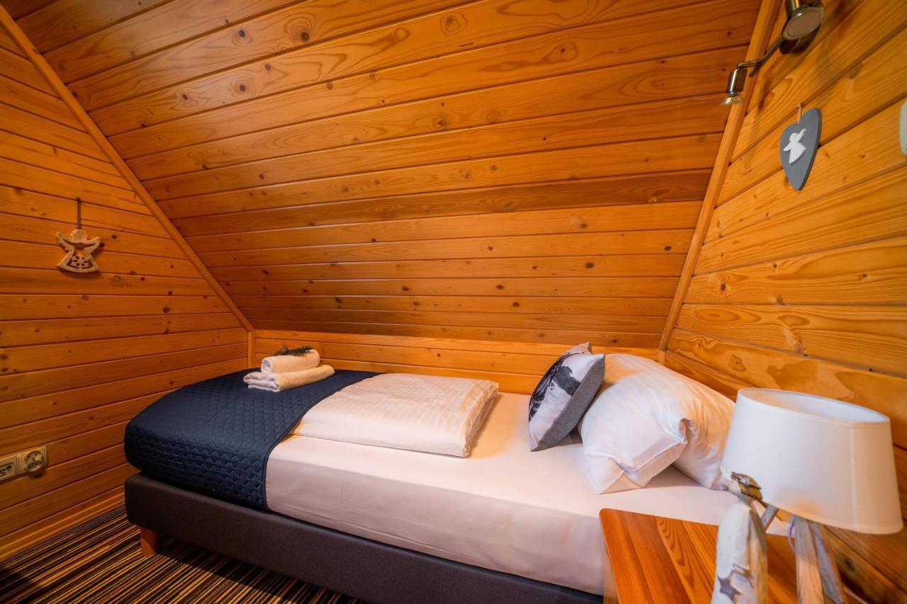 Domki Widokowe Wooden Luxury Chalet & Jacuzzi Zab Exteriér fotografie