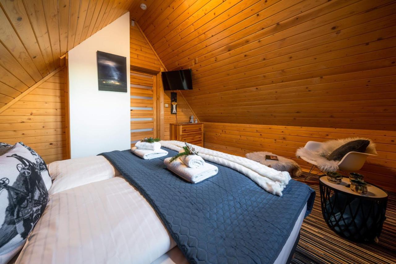 Domki Widokowe Wooden Luxury Chalet & Jacuzzi Zab Exteriér fotografie