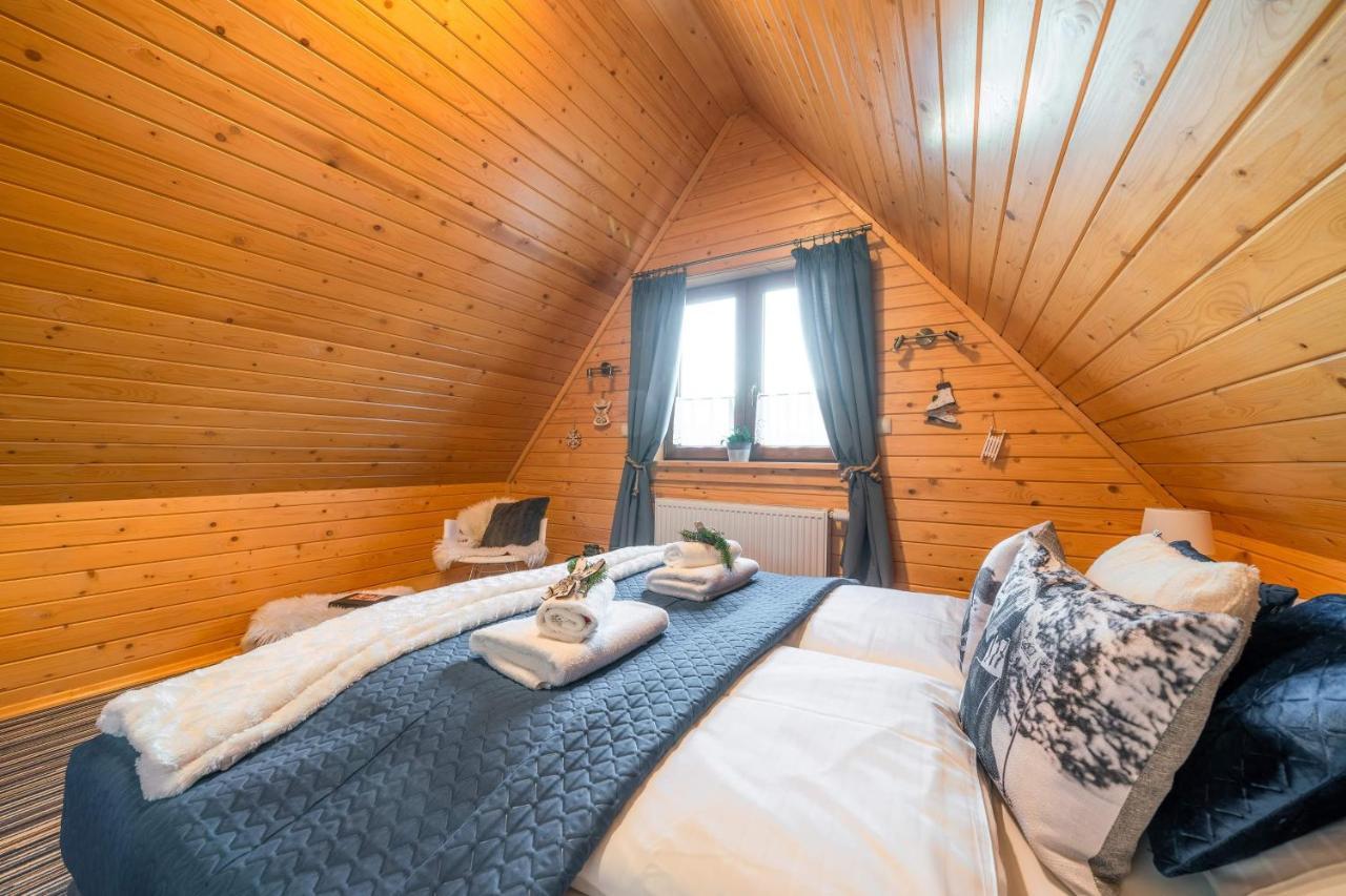 Domki Widokowe Wooden Luxury Chalet & Jacuzzi Zab Exteriér fotografie
