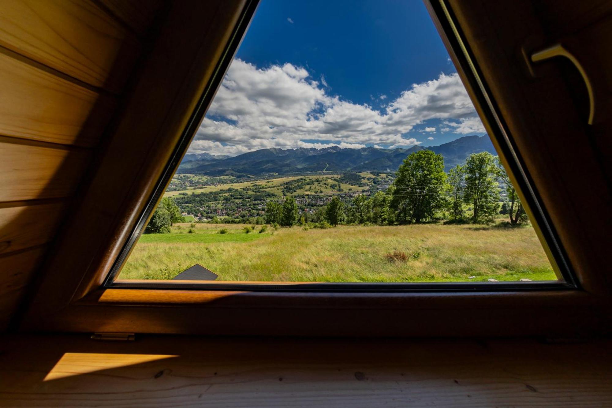 Domki Widokowe Wooden Luxury Chalet & Jacuzzi Zab Pokoj fotografie