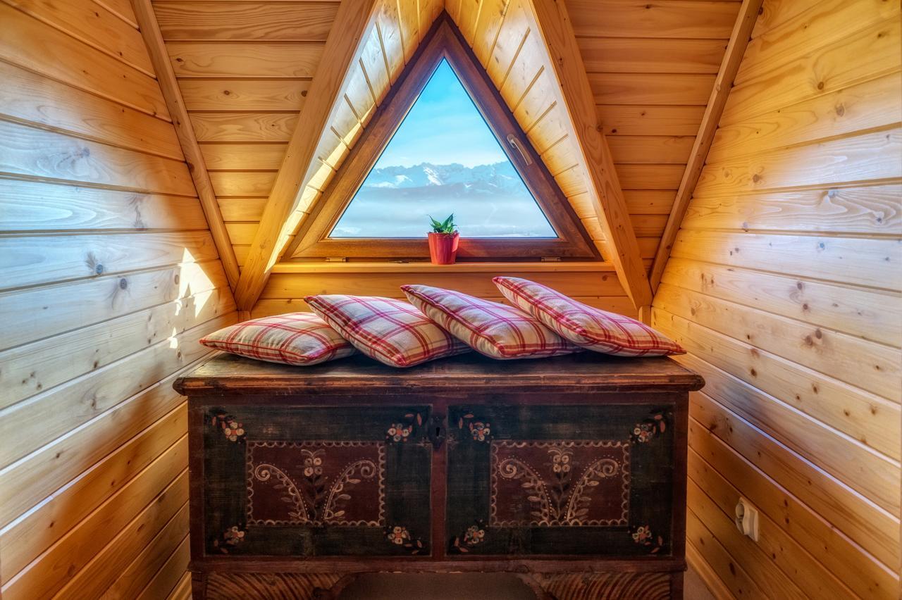 Domki Widokowe Wooden Luxury Chalet & Jacuzzi Zab Exteriér fotografie
